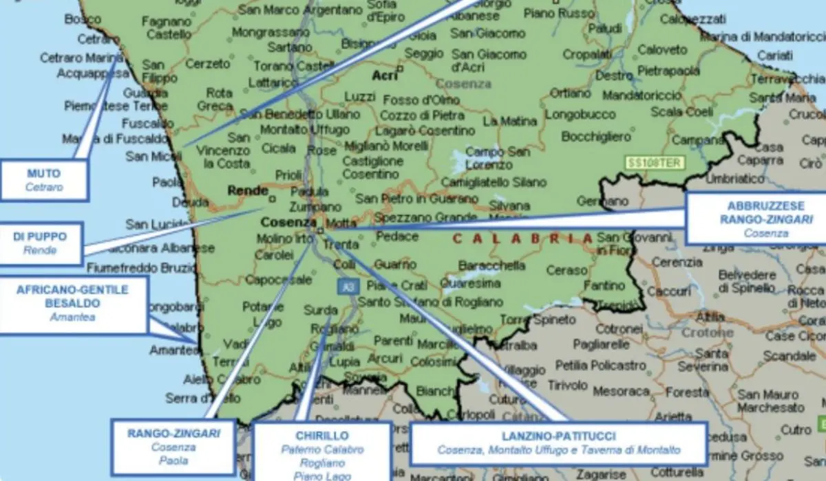 'Ndrangheta a Cosenza, la storia dei clan dal 2011 al 2022 ricostruita dalla Dda di Catanzaro