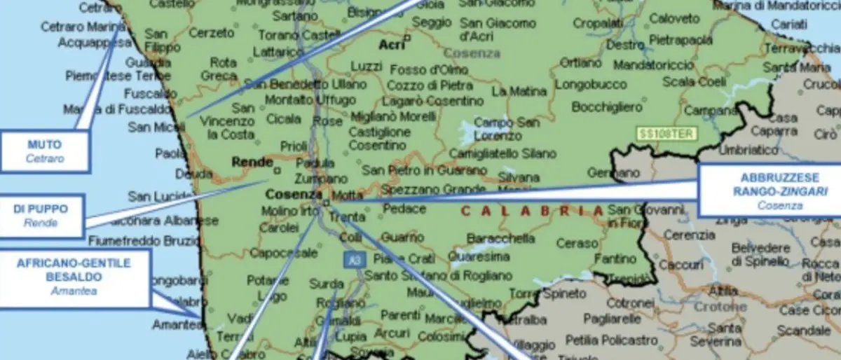 'Ndrangheta a Cosenza, la storia dei clan dal 2011 al 2022 ricostruita dalla Dda di Catanzaro