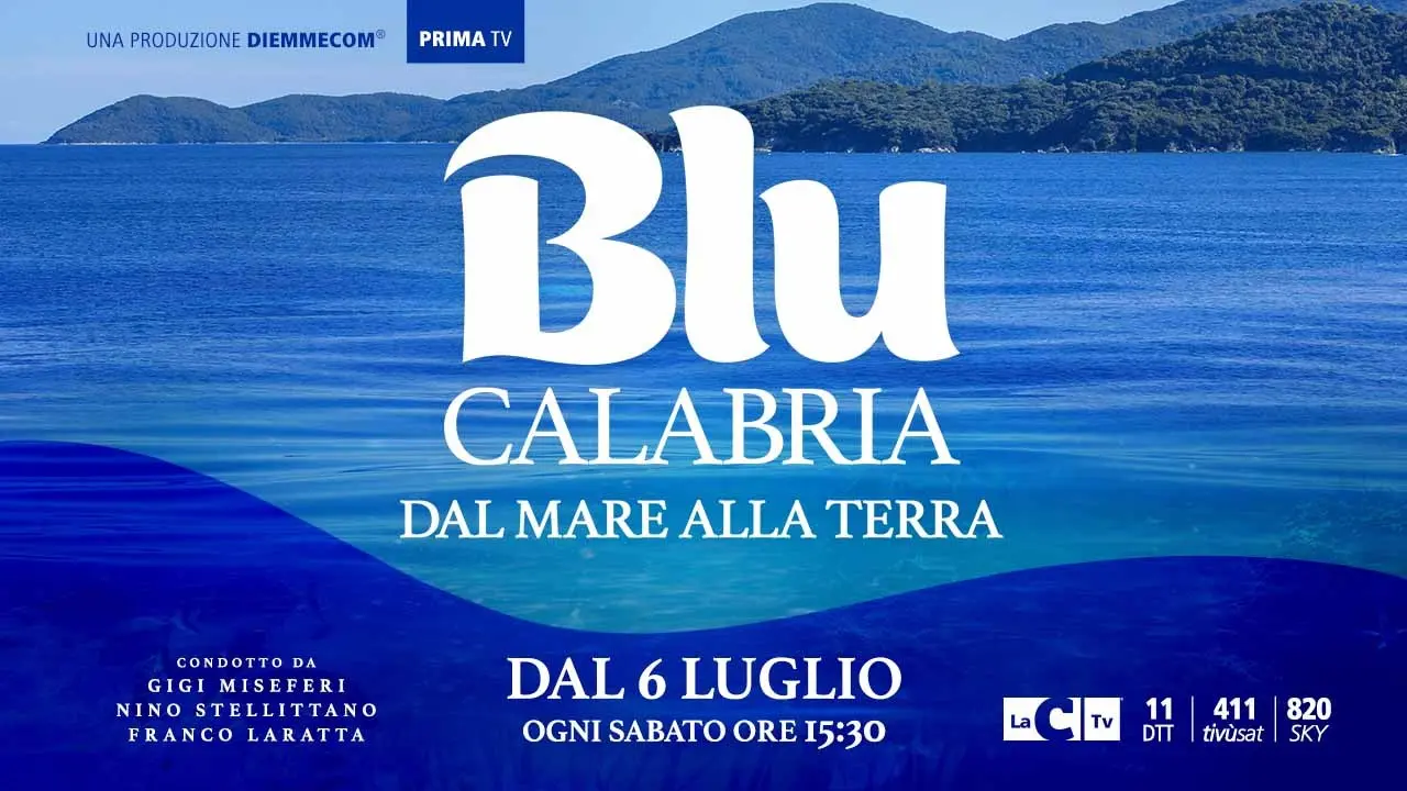 Blu Calabria dal mare alla terra pronto a salpare su LaC Tv da oggi alle 15:30