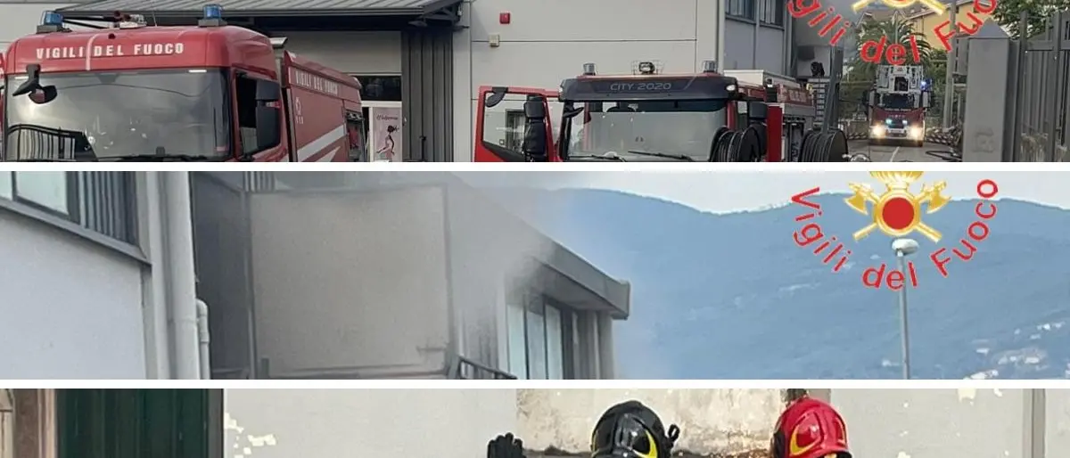 Settimo di Montalto Uffugo, incendio in un capannone: non si esclude alcuna pista